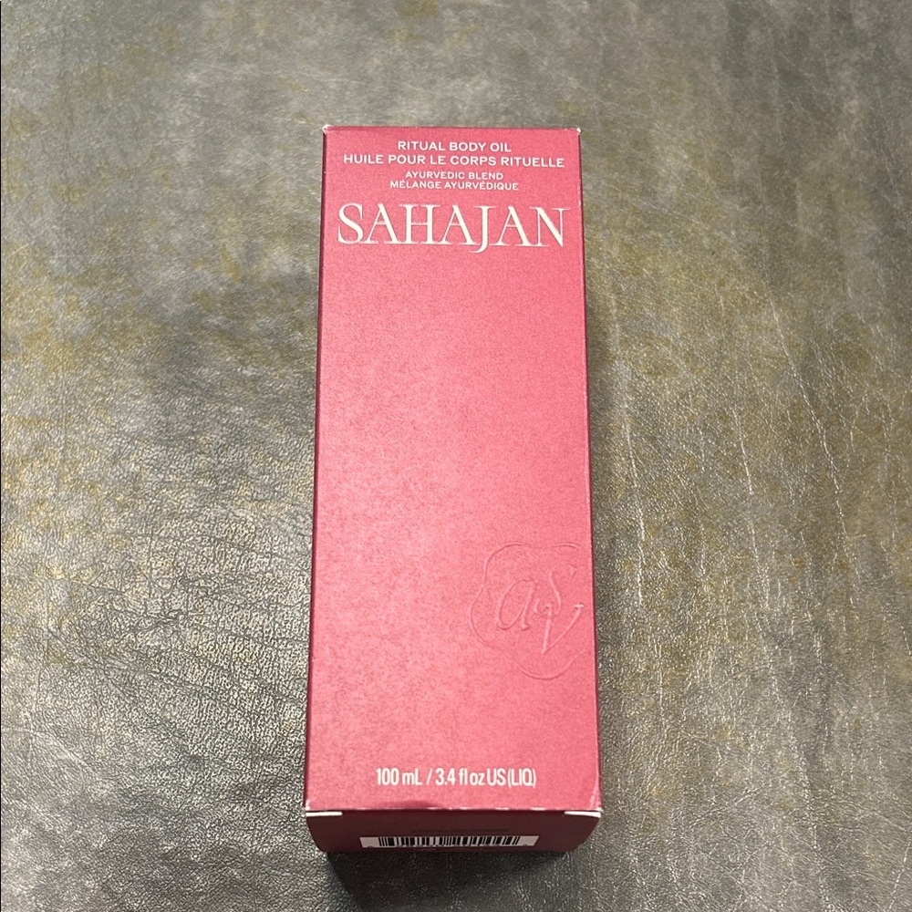 Sahajan Ritual Body Oil, a 100 mL Ayurvedic blend
